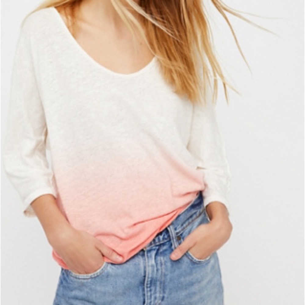 Free People / We The Free Strawberry Tee